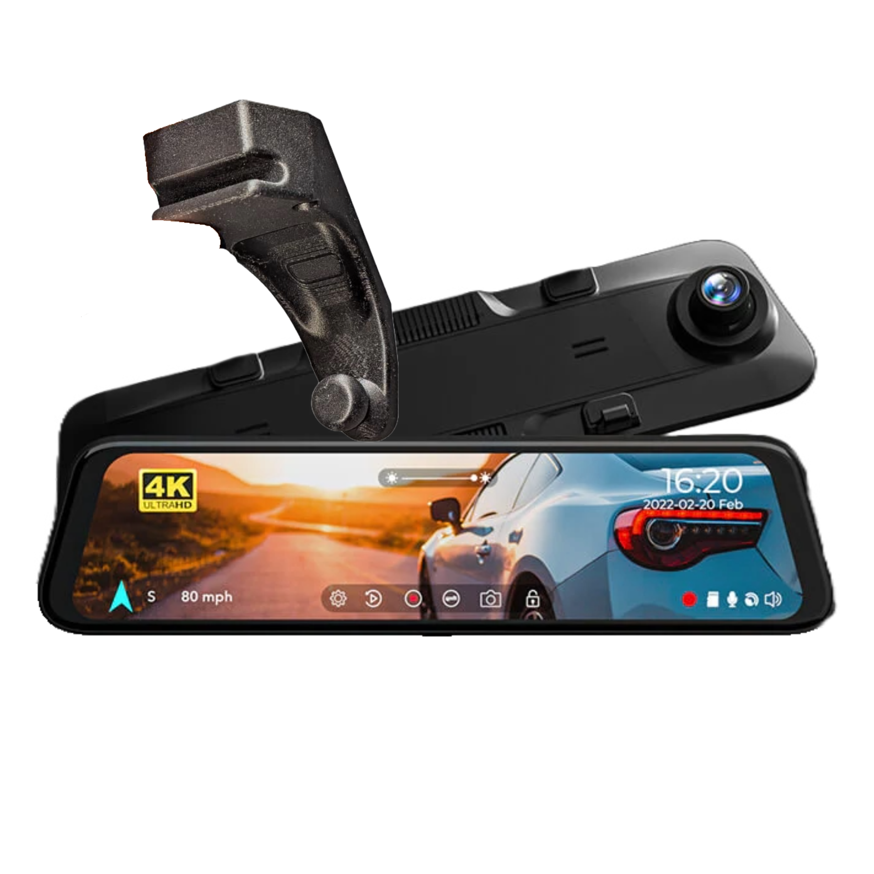 Range Rover Classic (1970-1995) – 4K Dashcam Digital Mirror Mount