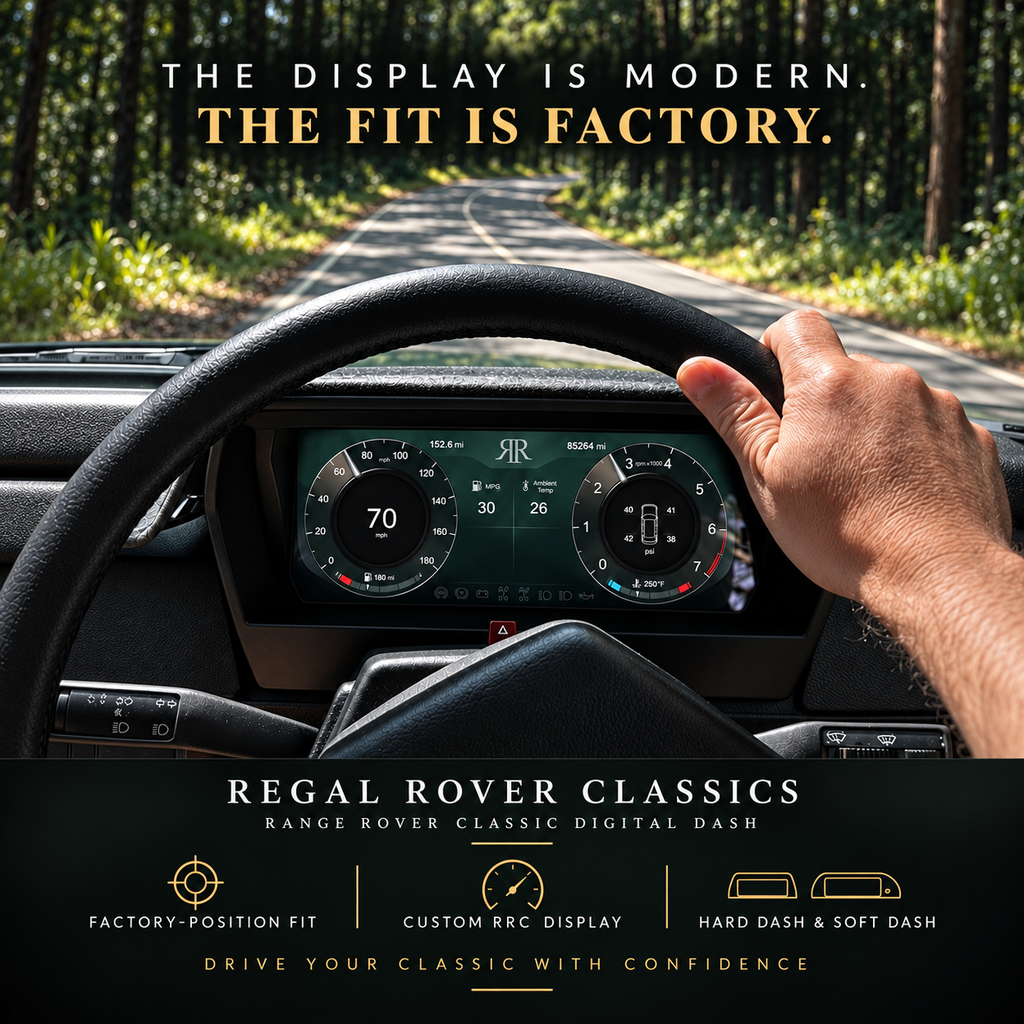 Range Rover Classic Digital Dash (Hard Dash & Soft Dash)