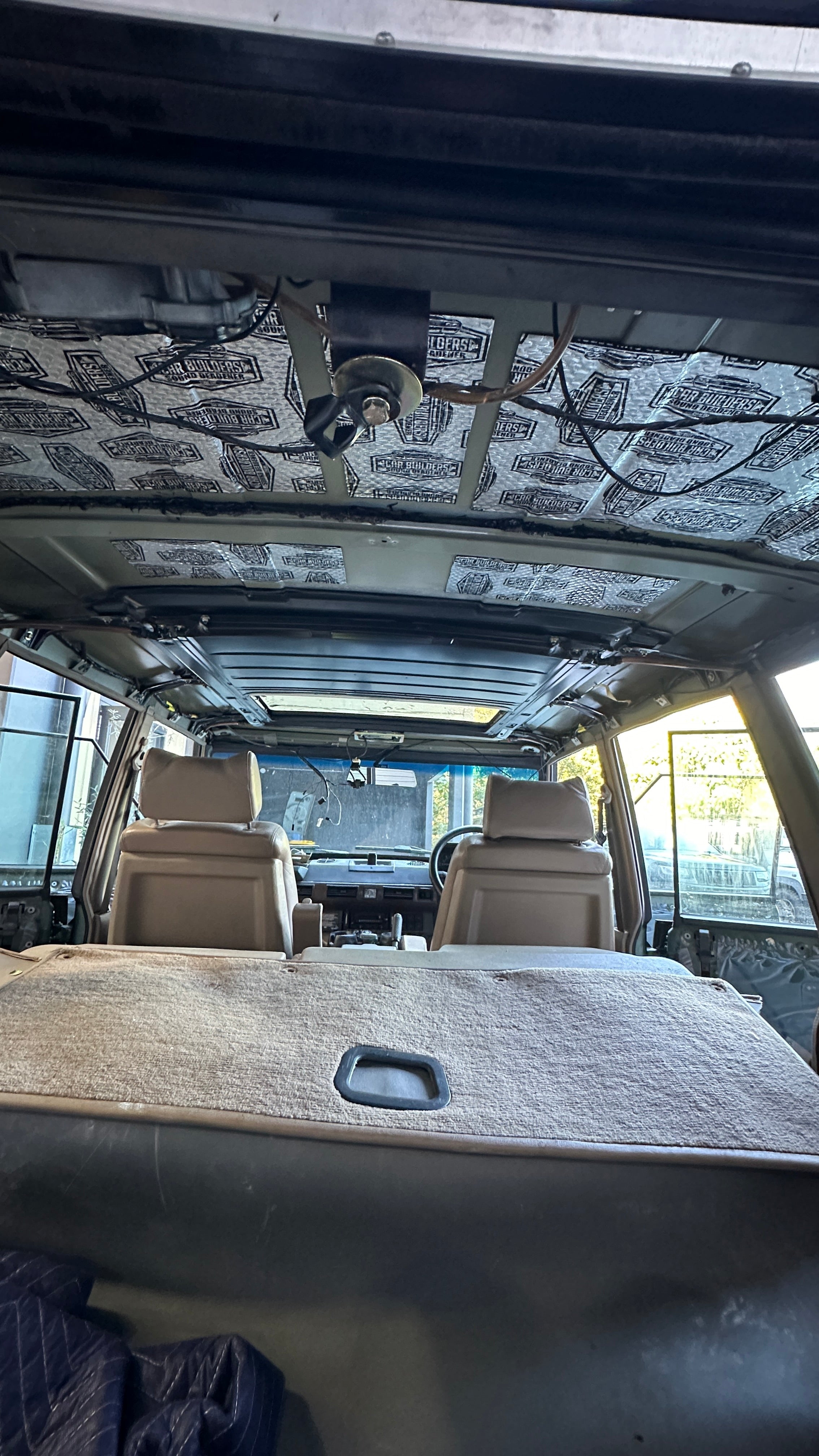 Premium Sound Deadening and Heat Proof Pack- Floorpan, Doors & Roof with Cargo