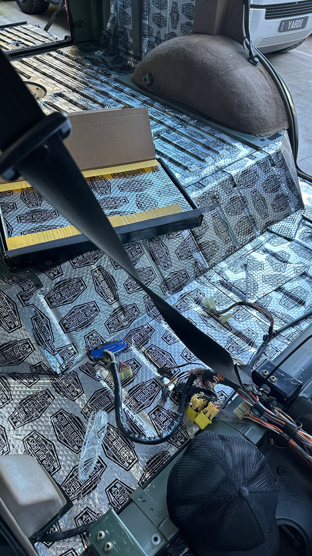 Premium Sound Deadening and Heat Proof Pack- Floorpan, Doors & Roof with Cargo