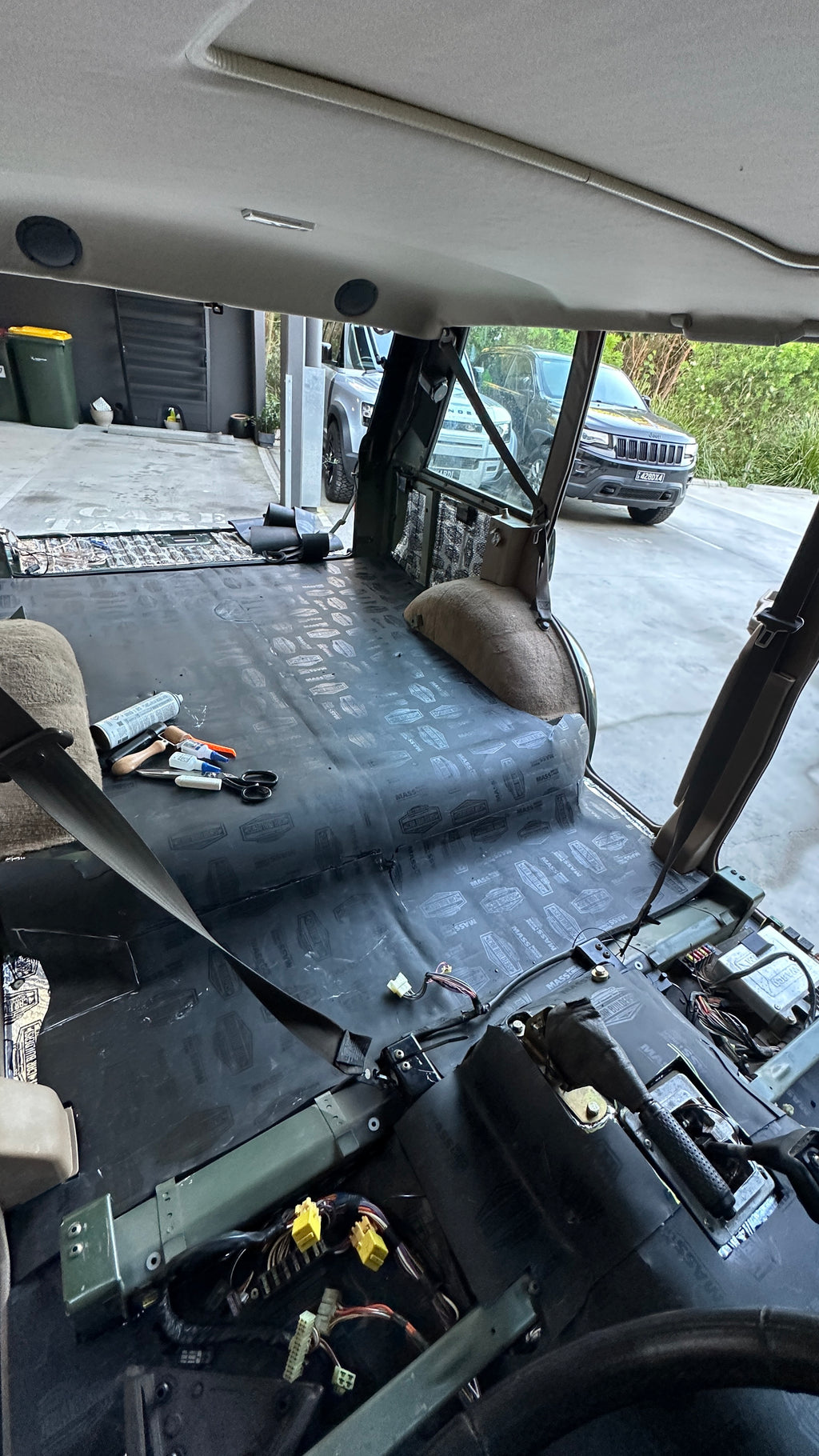 Premium Sound Deadening and Heat Proof Pack- Floorpan, Doors & Roof with Cargo