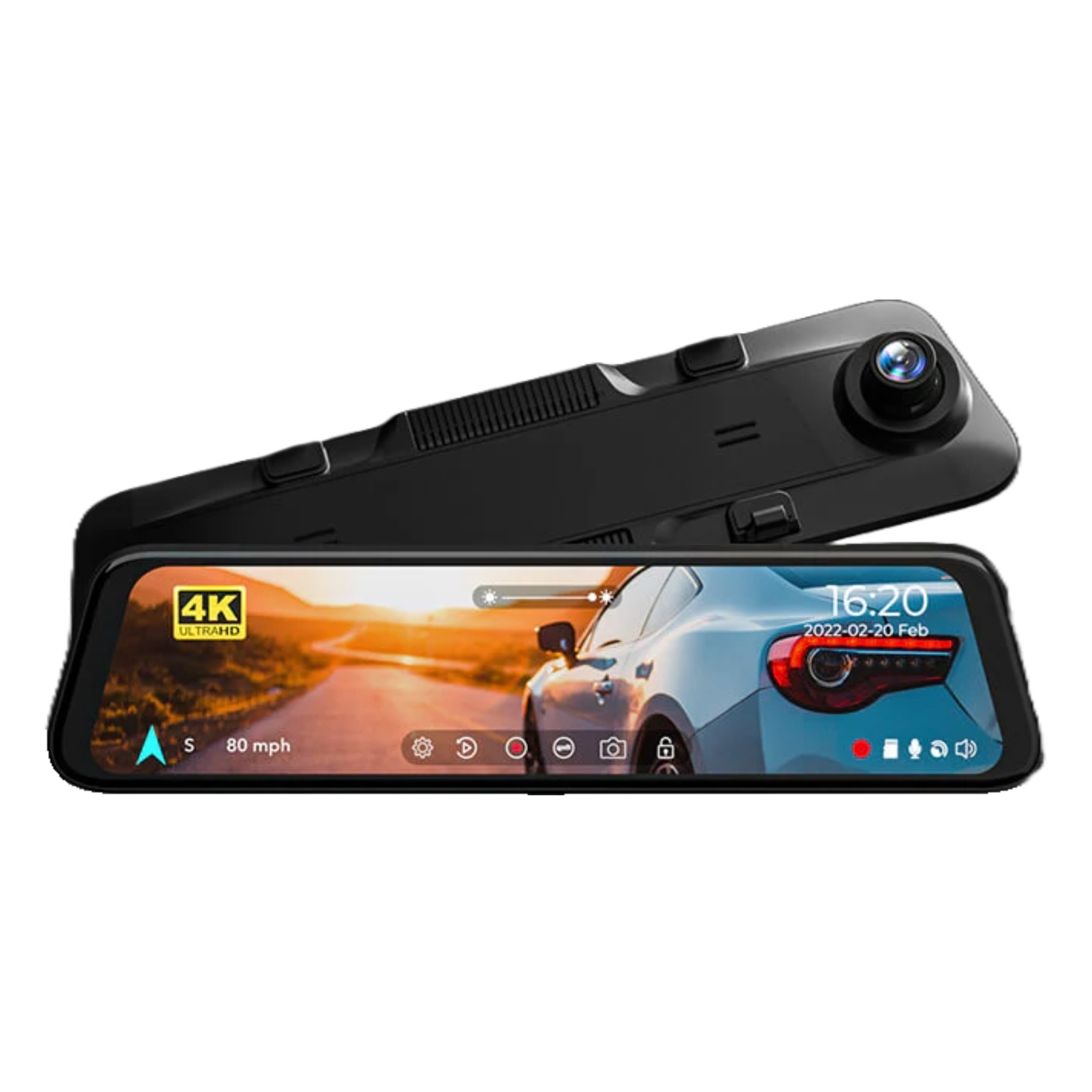 Range Rover Classic (1970-1995) – 4K Dashcam Digital Mirror Mount