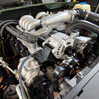 Rover V8 engine with Regal Rover Classics EFI conversion