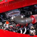 Morgan Plus 8 Rover V8 engine with Regal Rover Classics EFI and drive-by-wire