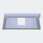 CAD render 1 of Defender pre-puma Haltech uC-10 prototype mount