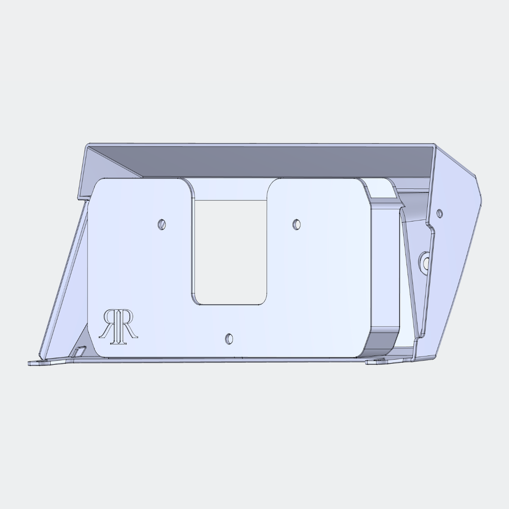 CAD render 4 of Defender pre-puma Haltech uC-10 prototype mount