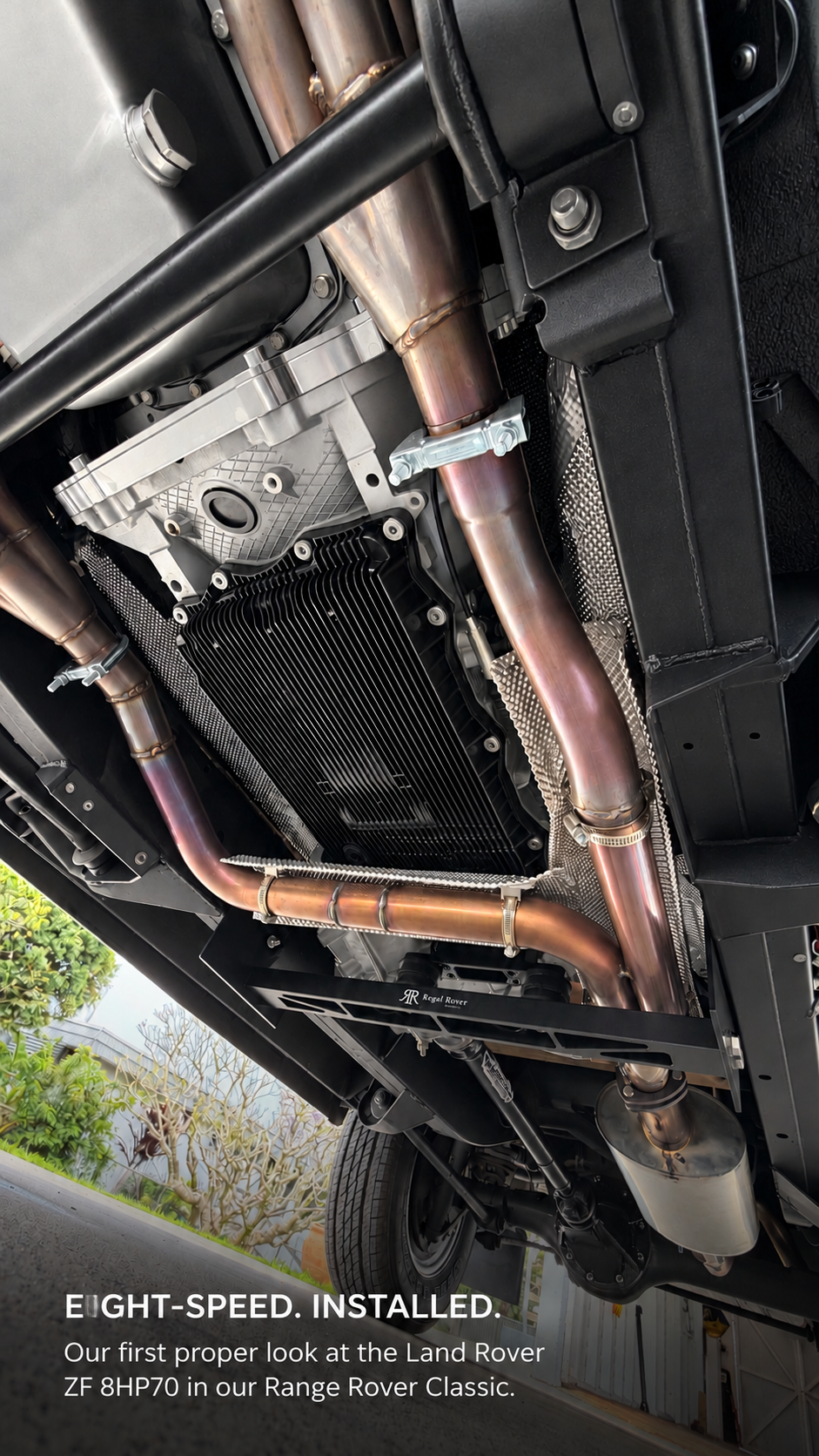 Eight-speed drivetrain development