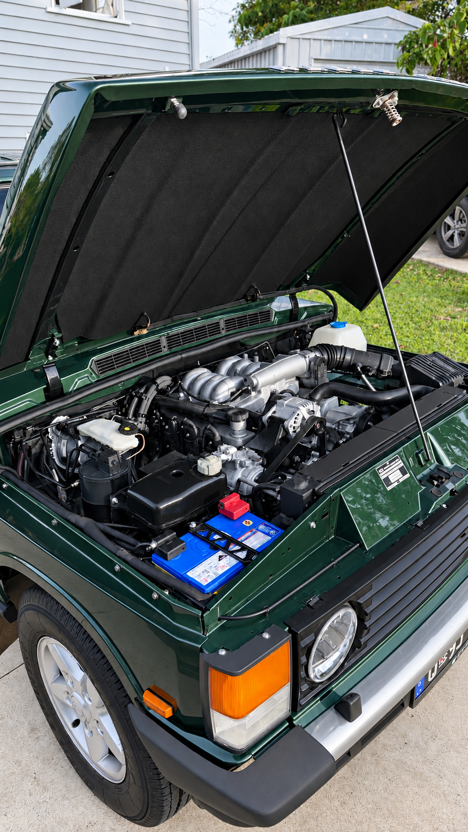 Modern Rover V8 EFI installation
